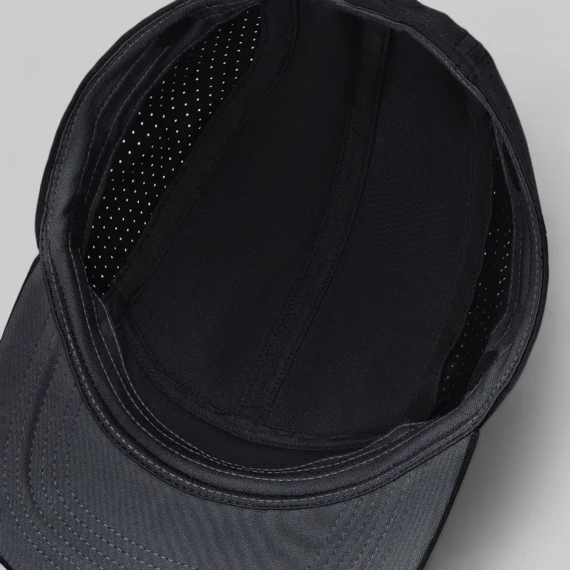 ACG Fly Cap with detachable cape - Black/Reflective Silver