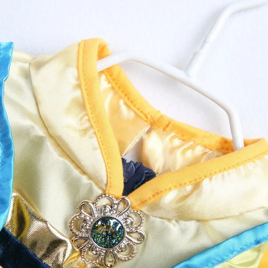 Anna Inspired Girls Cosplay Costume Dress