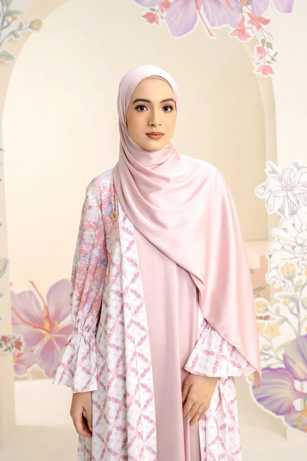 Ariana Dress Set Orchid Swan