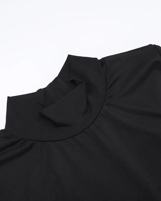 Backless Bow Slim Fit Long  Bodycon Dress