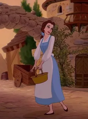 Beauty and the Beast Inspired Retro Dress (Plus size)