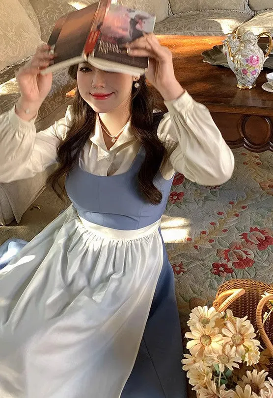 Beauty and the Beast Inspired Retro Dress (Plus size)