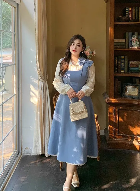 Beauty and the Beast Inspired Retro Dress (Plus size)