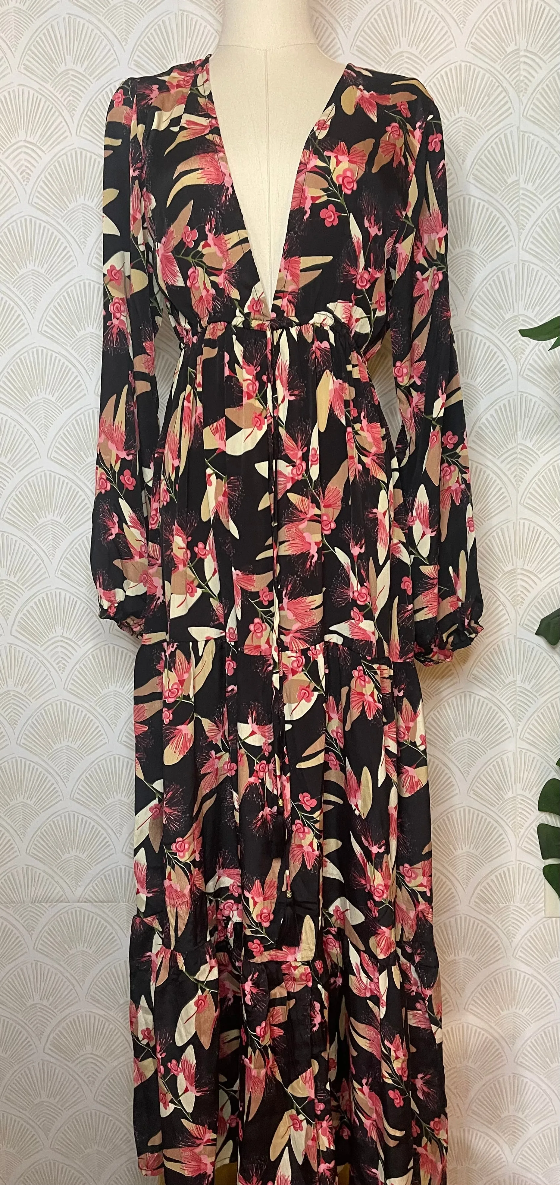 Black Floral Dress