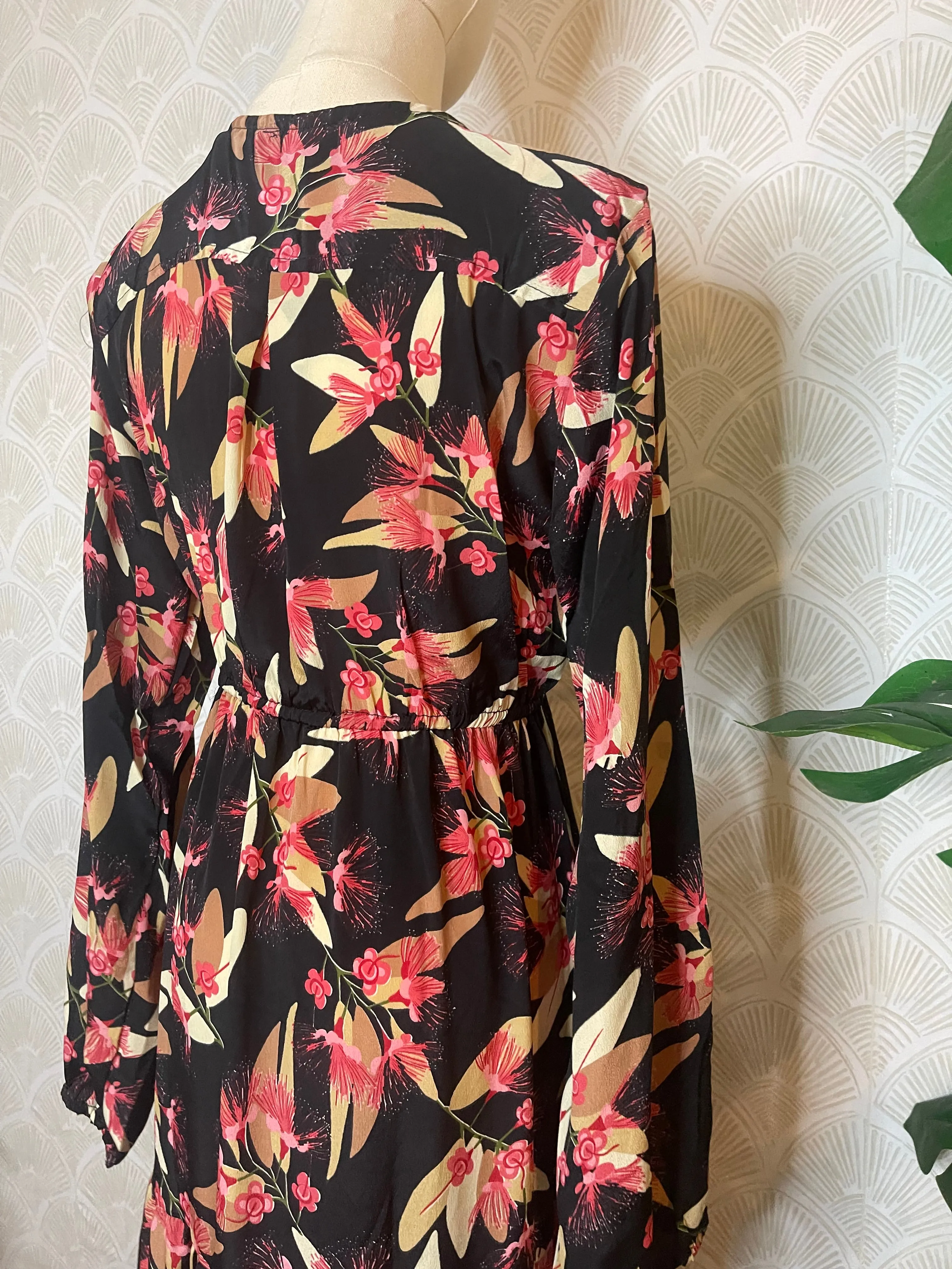 Black Floral Dress
