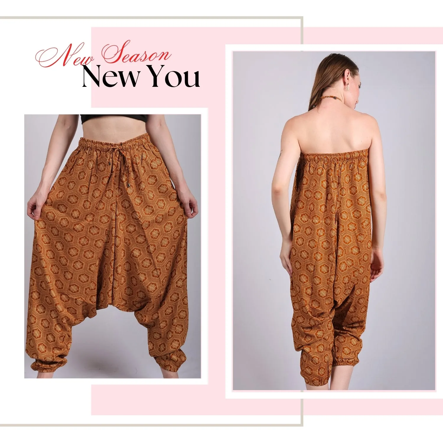Bohemian Harem Pants for Women – Comfortable Yoga Pants