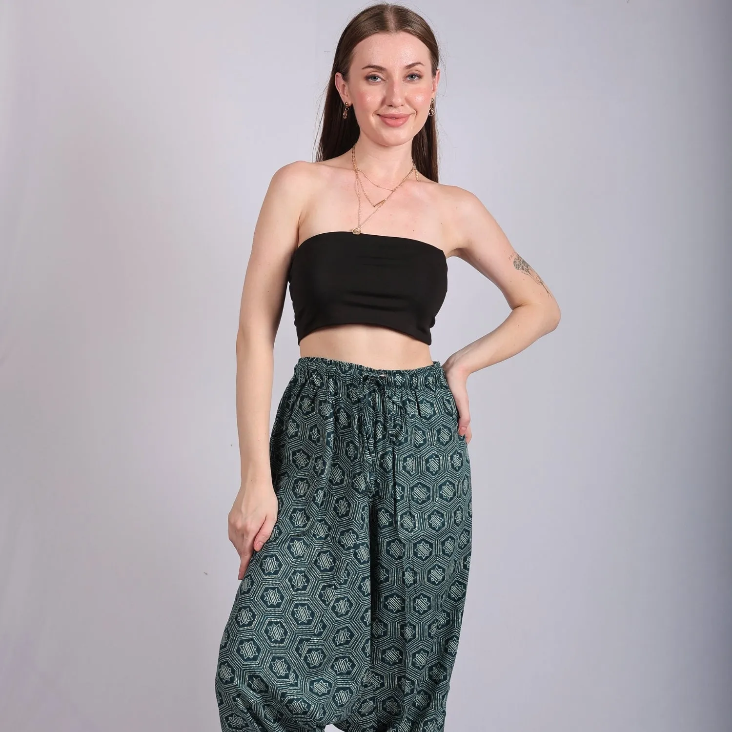 Bohemian Harem Pants for Women – Comfortable Yoga Pants