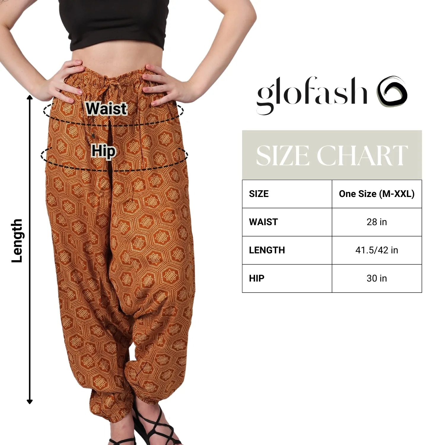 Bohemian Harem Pants for Women – Comfortable Yoga Pants