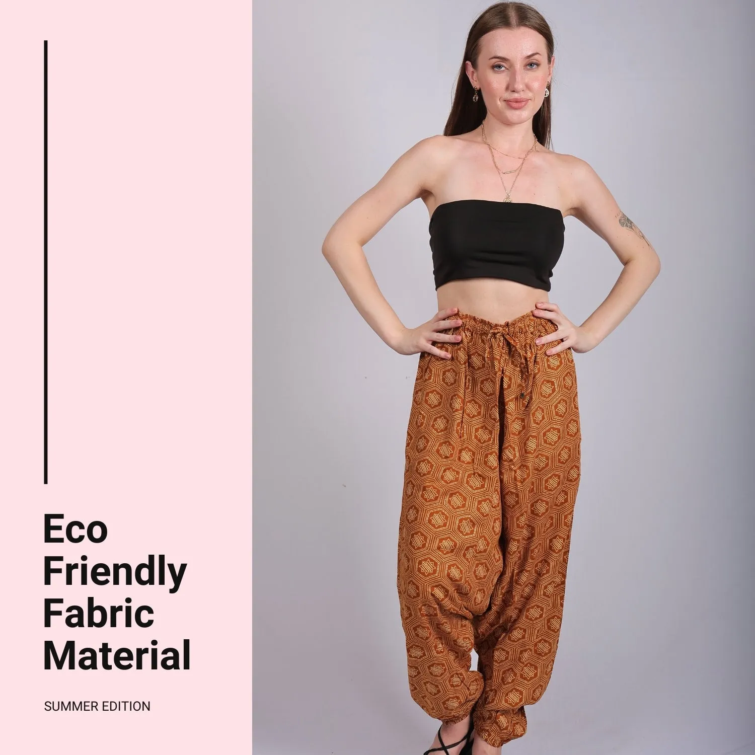 Bohemian Harem Pants for Women – Comfortable Yoga Pants