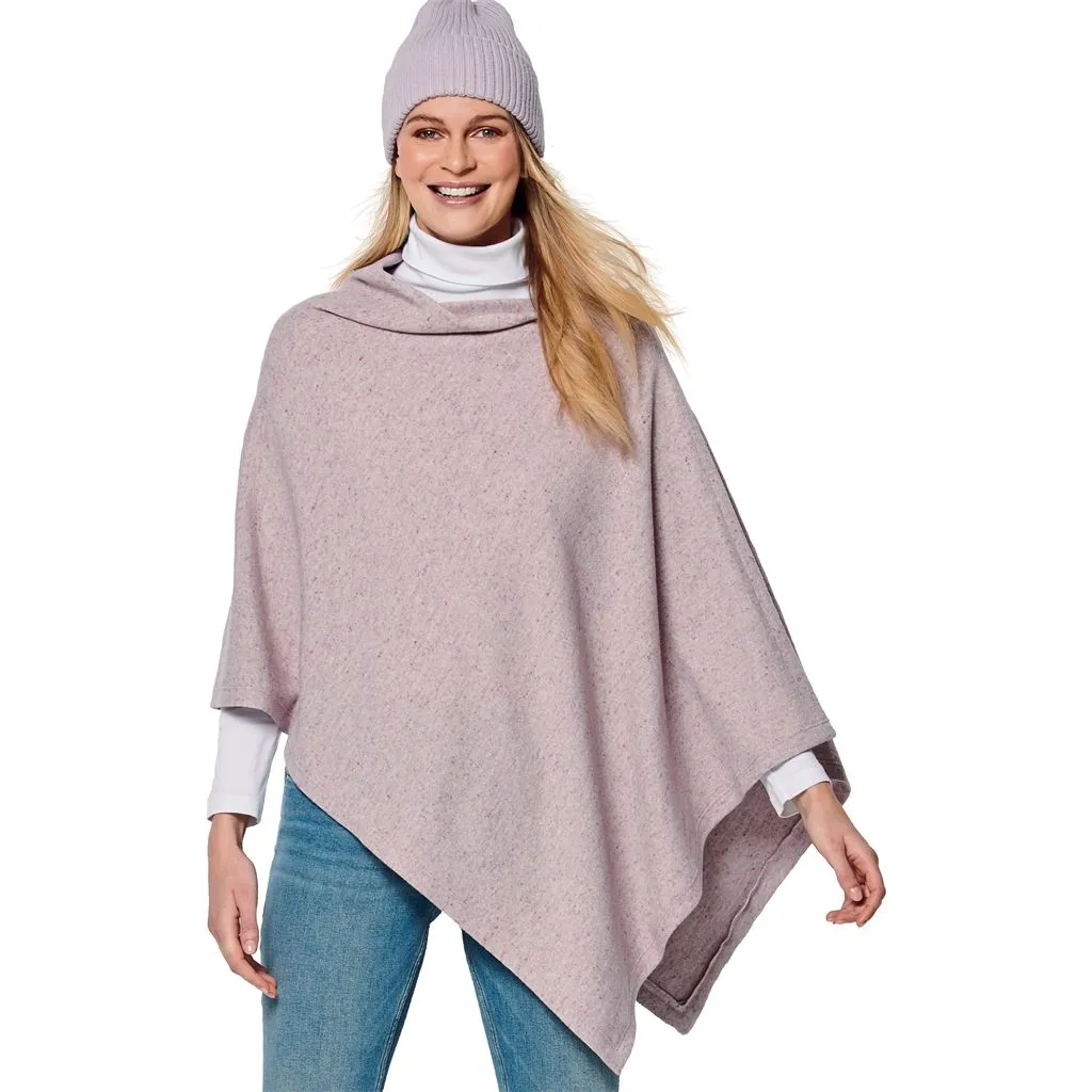 Burda Style Pattern 6175 Misses' Cape - Rectangular - with roll neck B6175