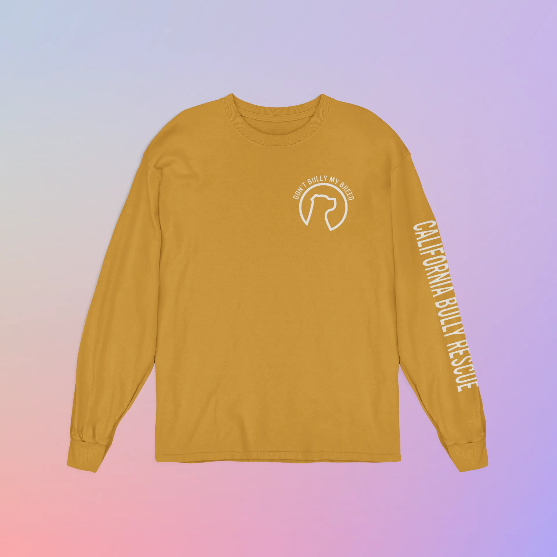California Bully Rescue Unisex Long Sleeve Tee (available in several colors)