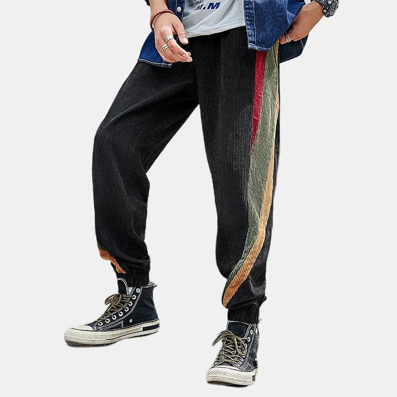 Corduroy Baggy Harem Pants