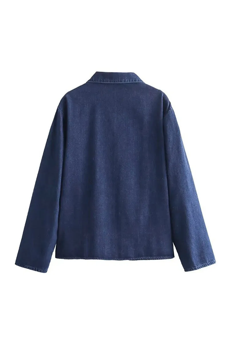 CS3361 Denim Shirt Jacket Outerwear