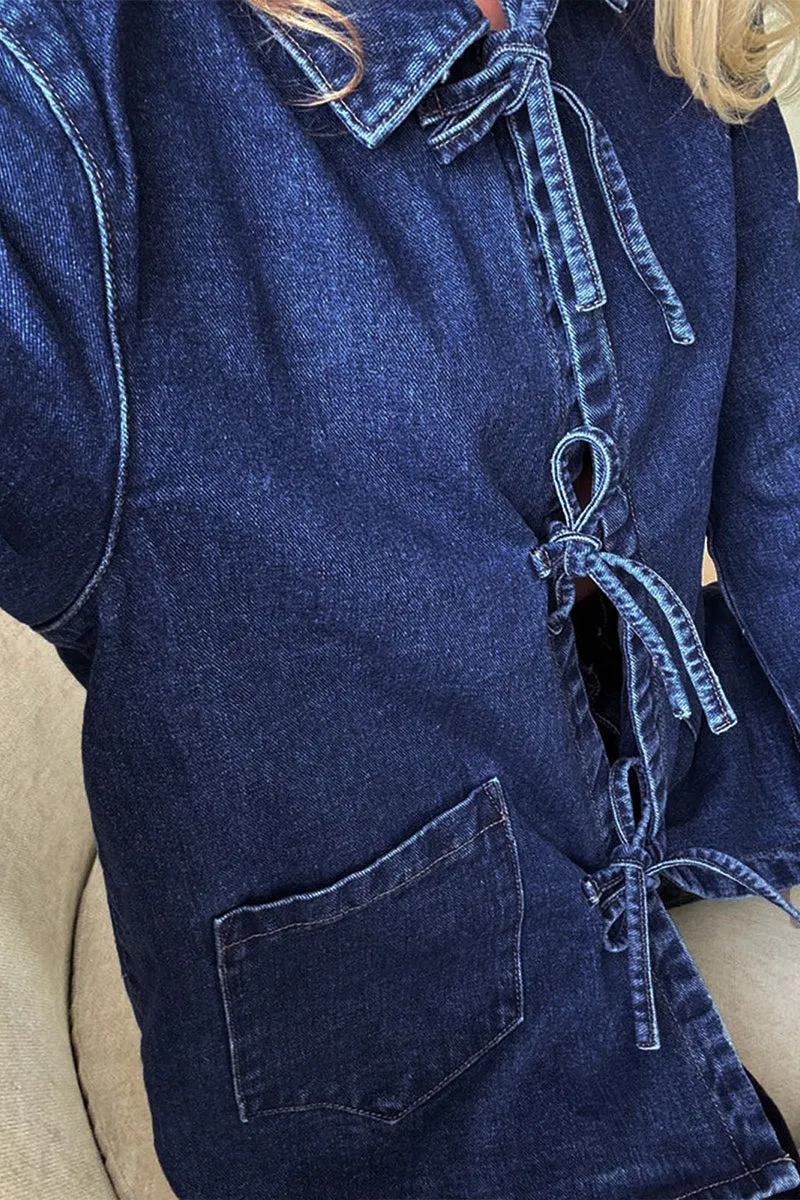 CS3361 Denim Shirt Jacket Outerwear