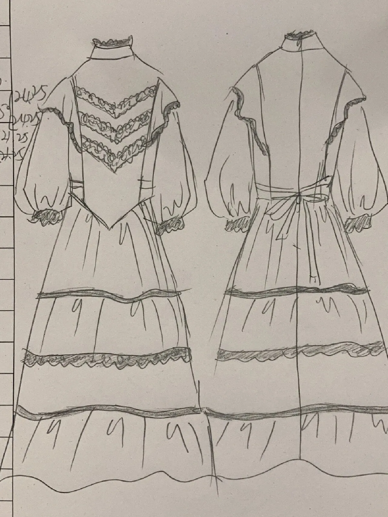 [Customized] Cottage Dream Vintage Inspired Maxi Dress
