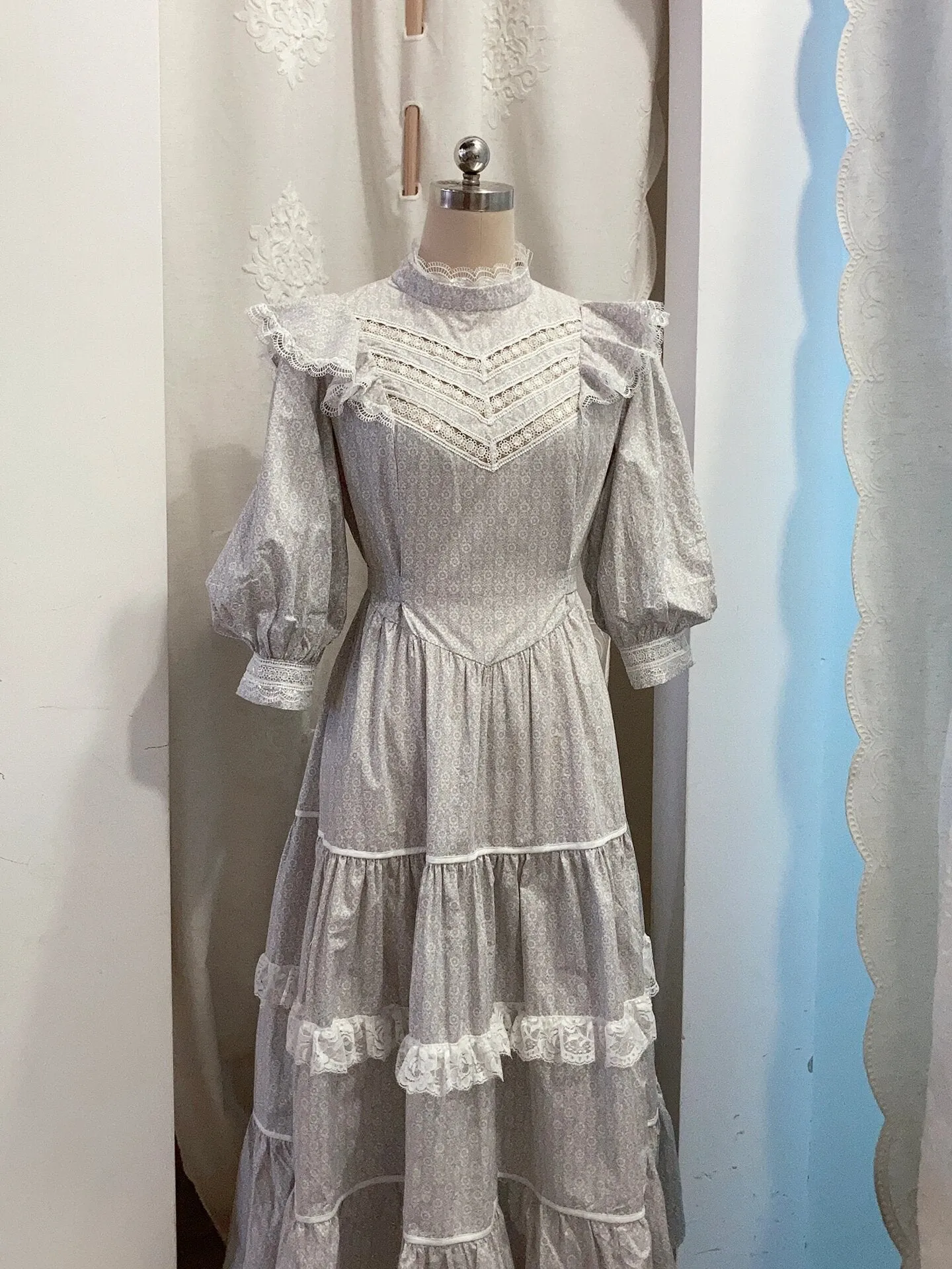 [Customized] Cottage Dream Vintage Inspired Maxi Dress