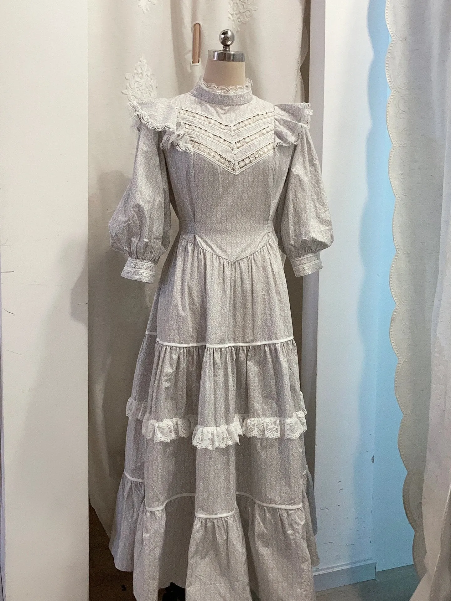[Customized] Cottage Dream Vintage Inspired Maxi Dress