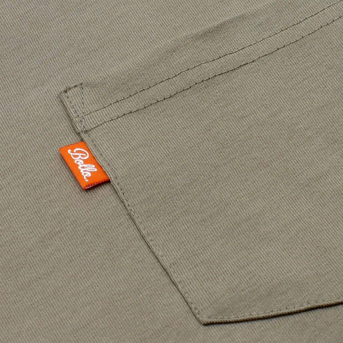DAILY POCKET T-SHIRT - WALNUT