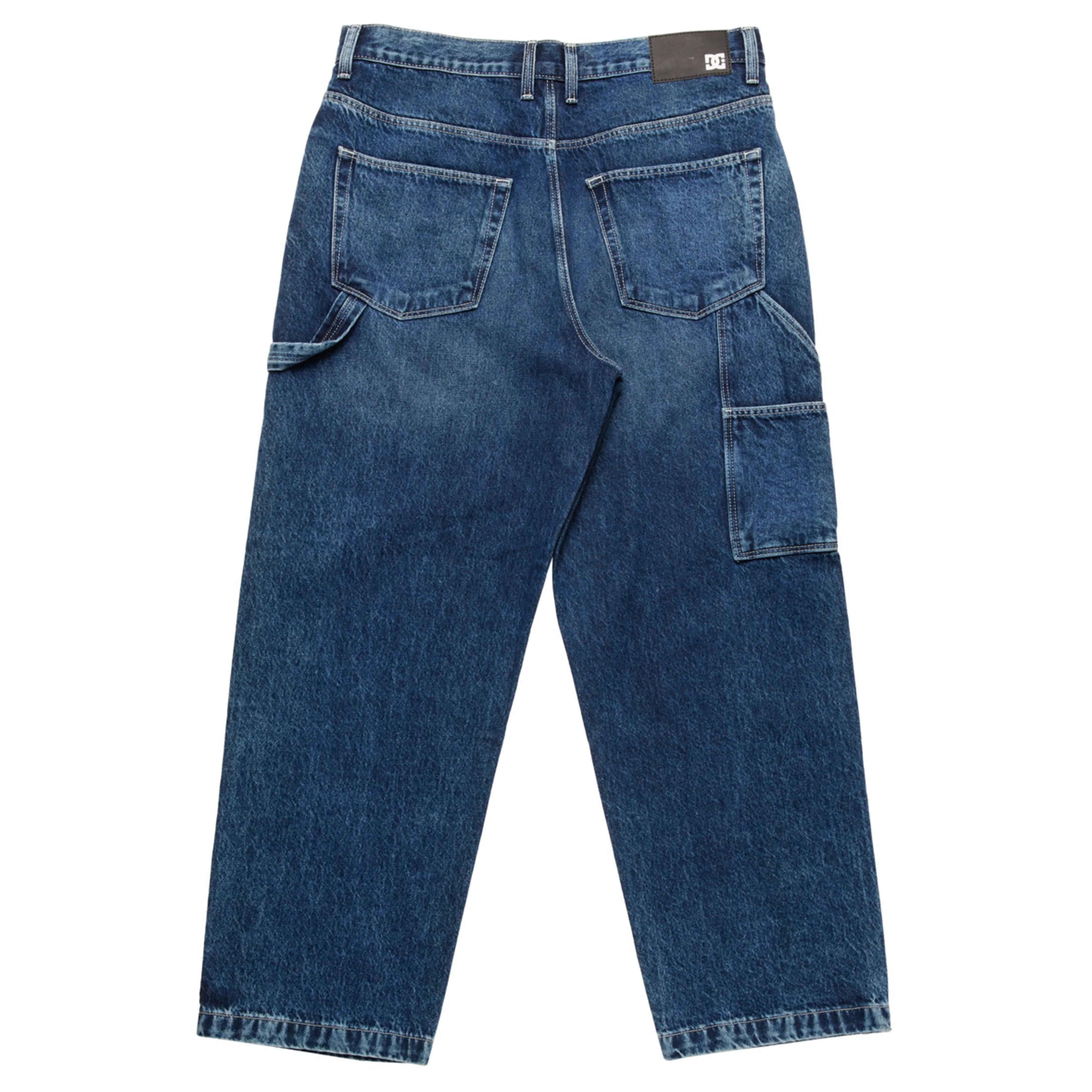 DC Skateboarding Worker Baggy Carpenter Jeans - Dark Indigo