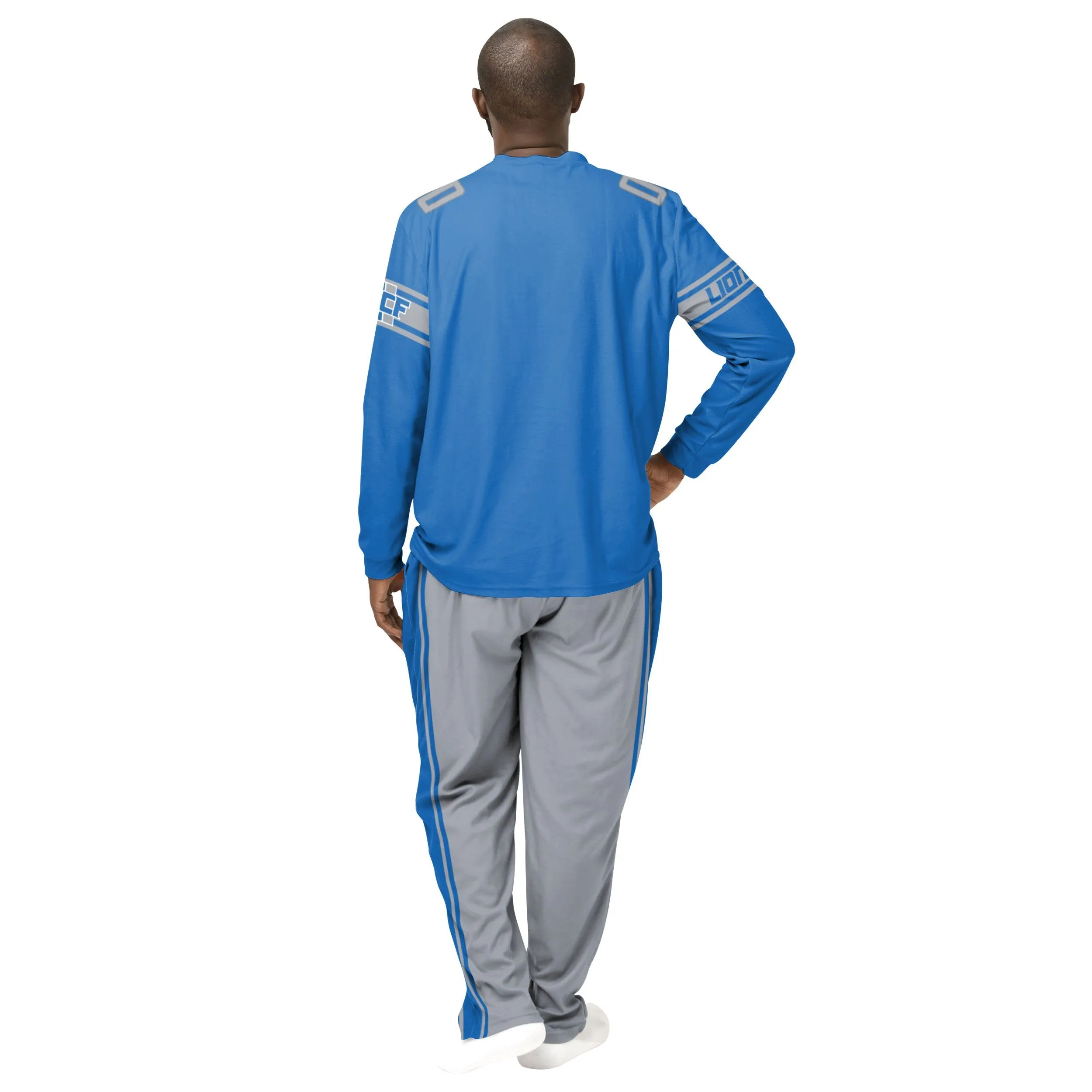 Detroit Lions NFL Mens Gameday Ready Pajama Set