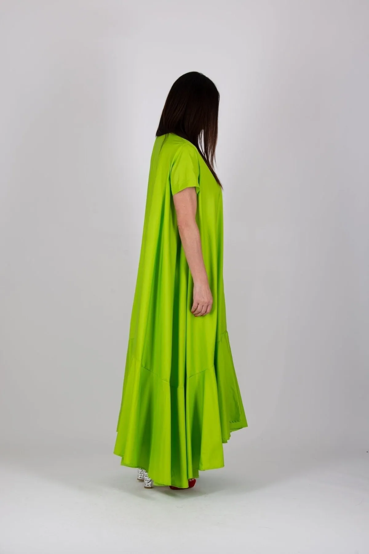 DIVA Long Flounces Summer Dress