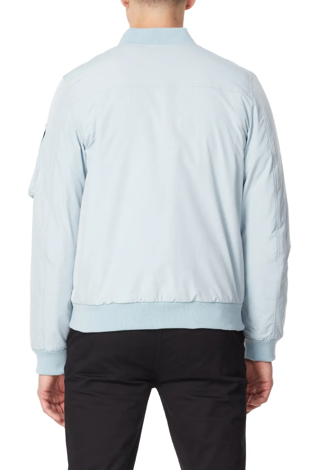Eleven Paris WOVEN BOMBER OUTERWEAR (GLACIER)