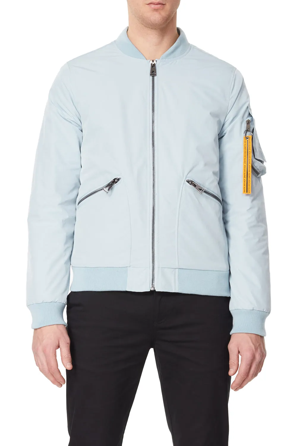 Eleven Paris WOVEN BOMBER OUTERWEAR (GLACIER)