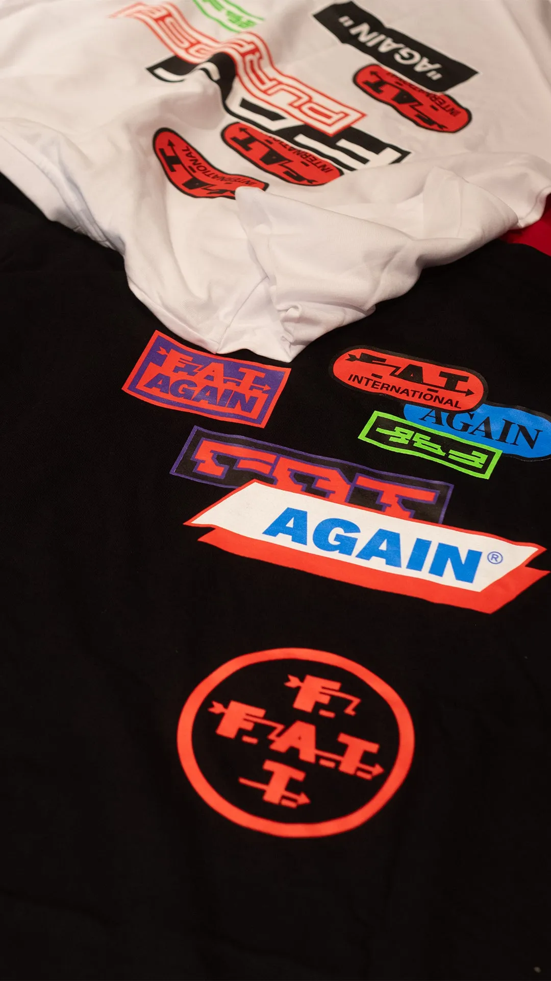 FAT Again Shirt Black