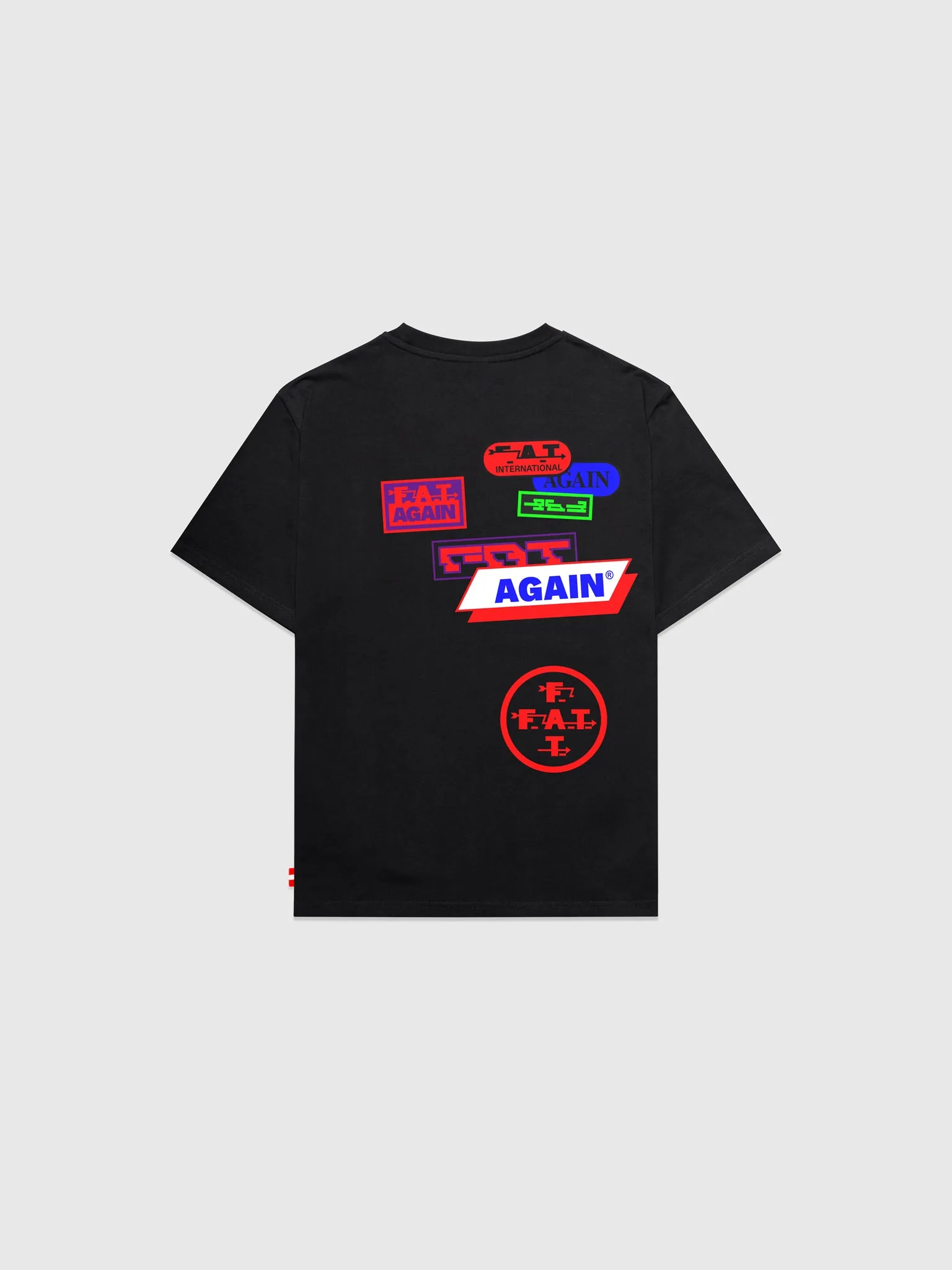 FAT Again Shirt Black