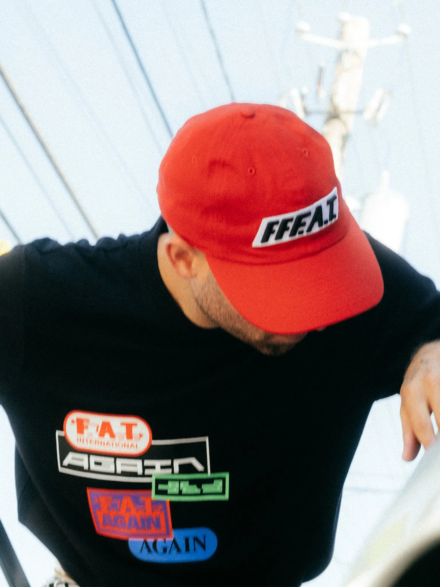FAT Again Shirt Black