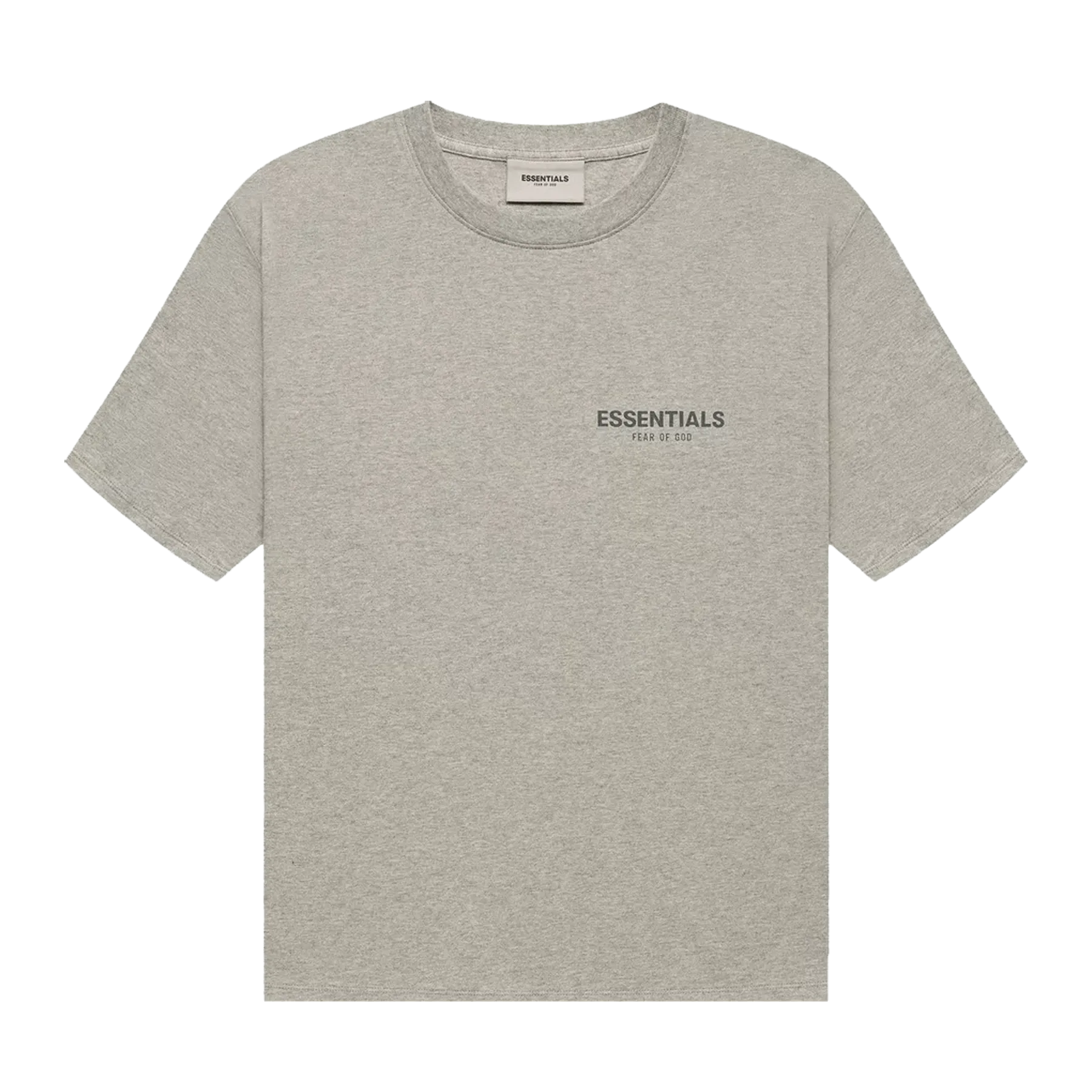 Fear of God Essentials Short-Sleeve Tee 'Dark Heather Oatmeal'