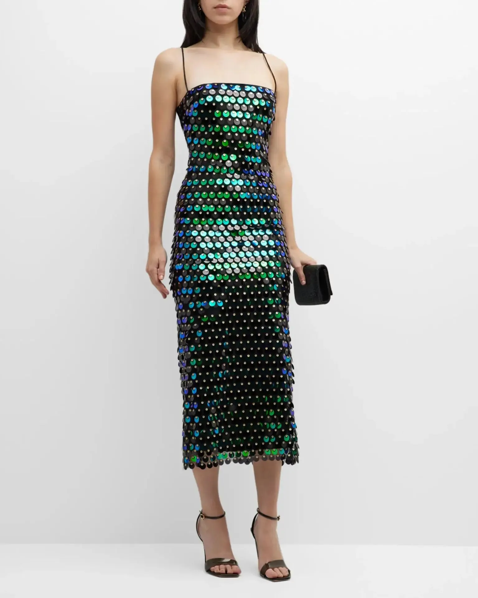 Glancing Back At Love Midi Dress