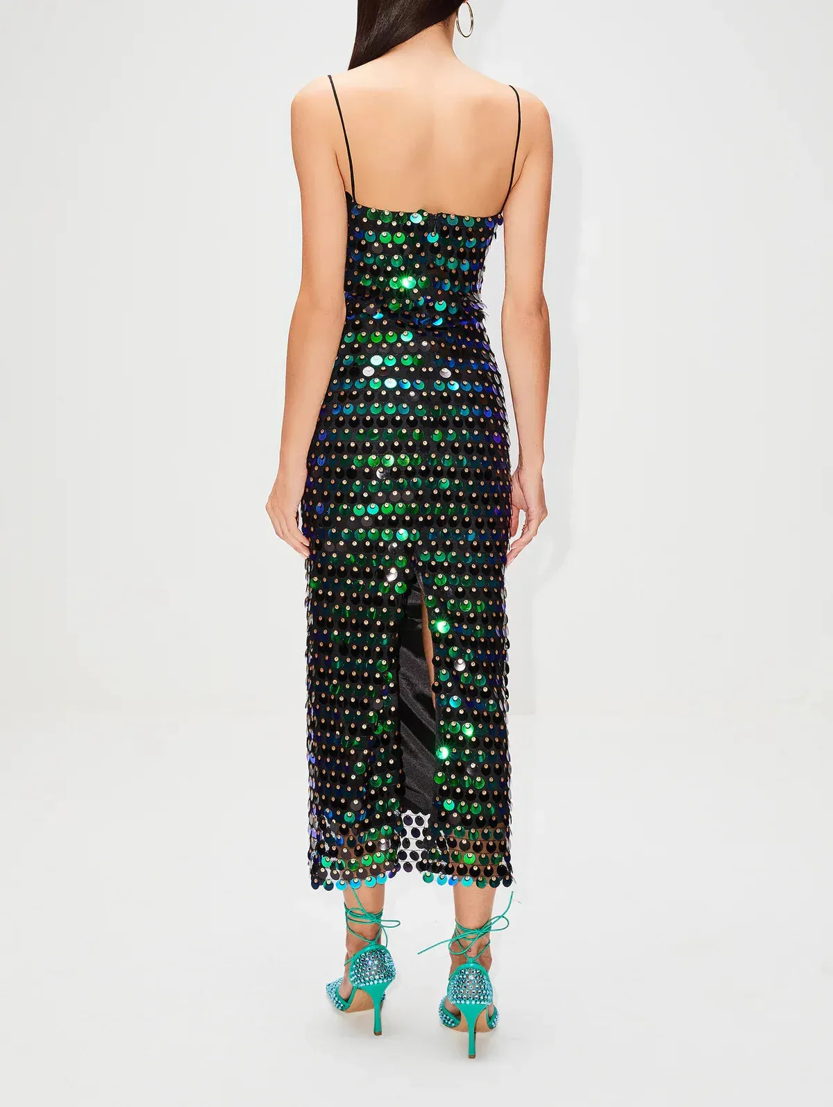 Glancing Back At Love Midi Dress