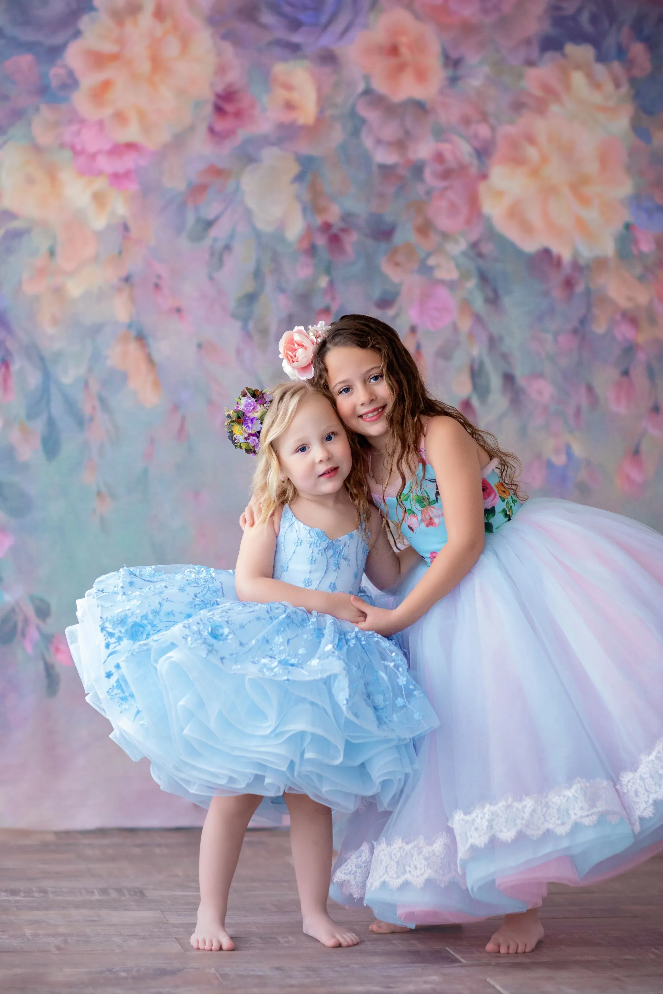 Heavenly-  Petal Length Gown ( 4 Year - Petite 5 Year)
