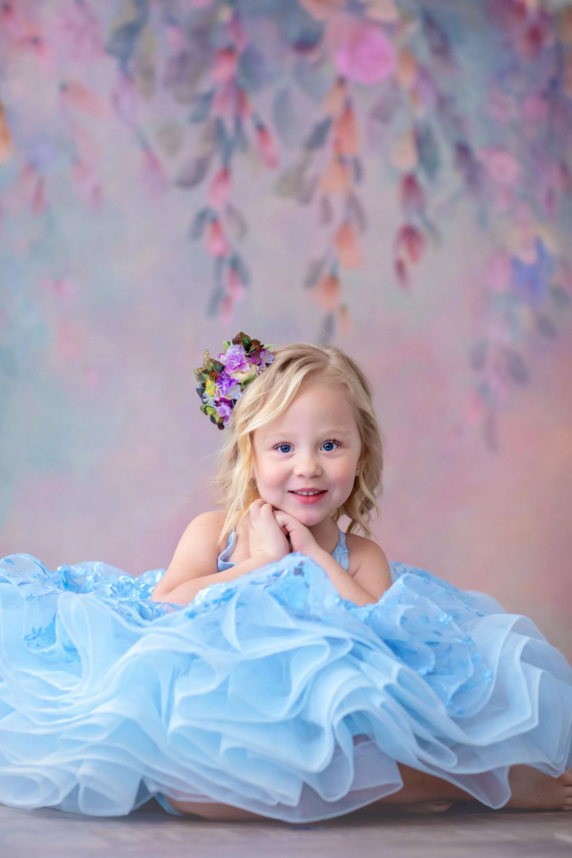 Heavenly-  Petal Length Gown ( 4 Year - Petite 5 Year)
