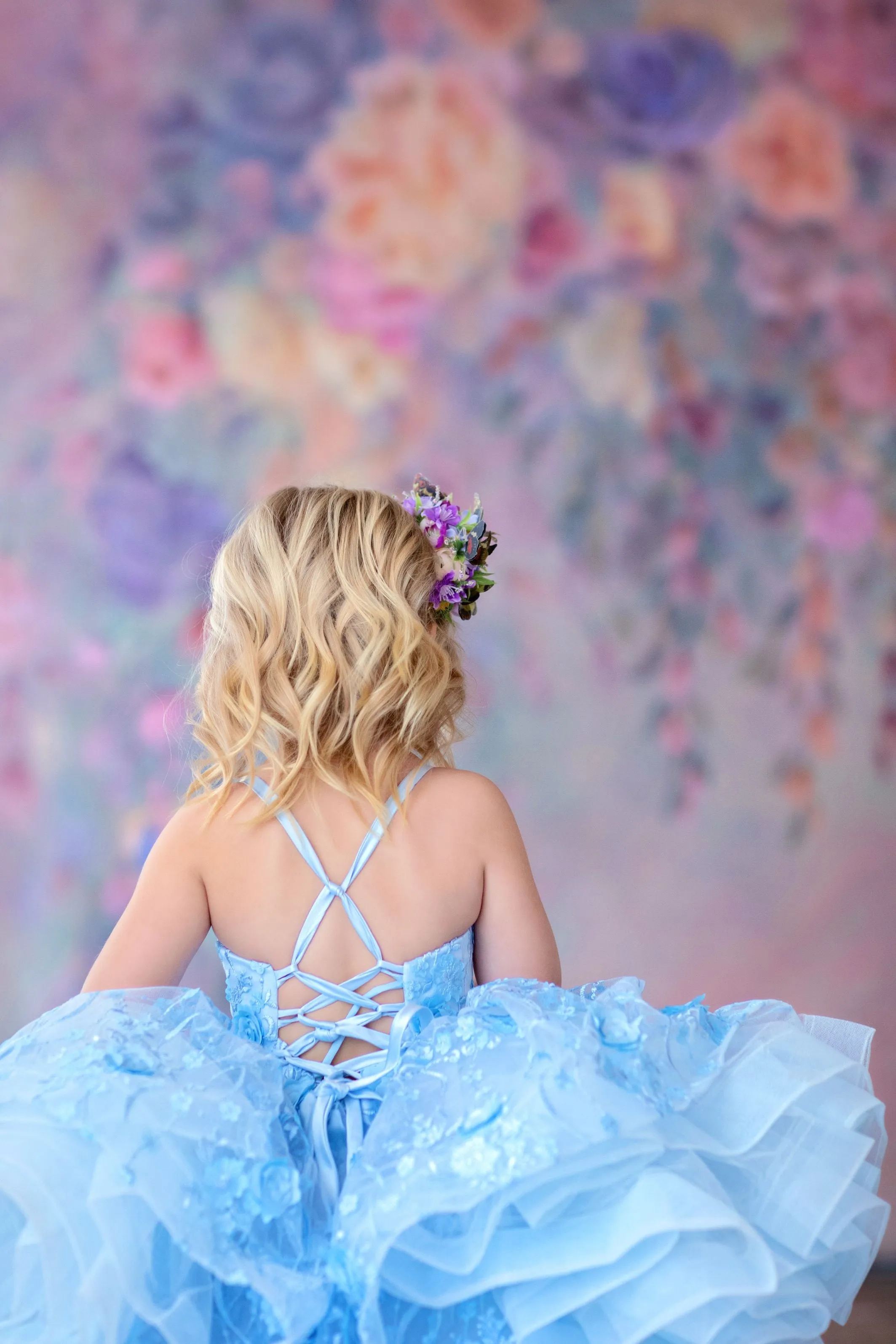 Heavenly-  Petal Length Gown ( 4 Year - Petite 5 Year)