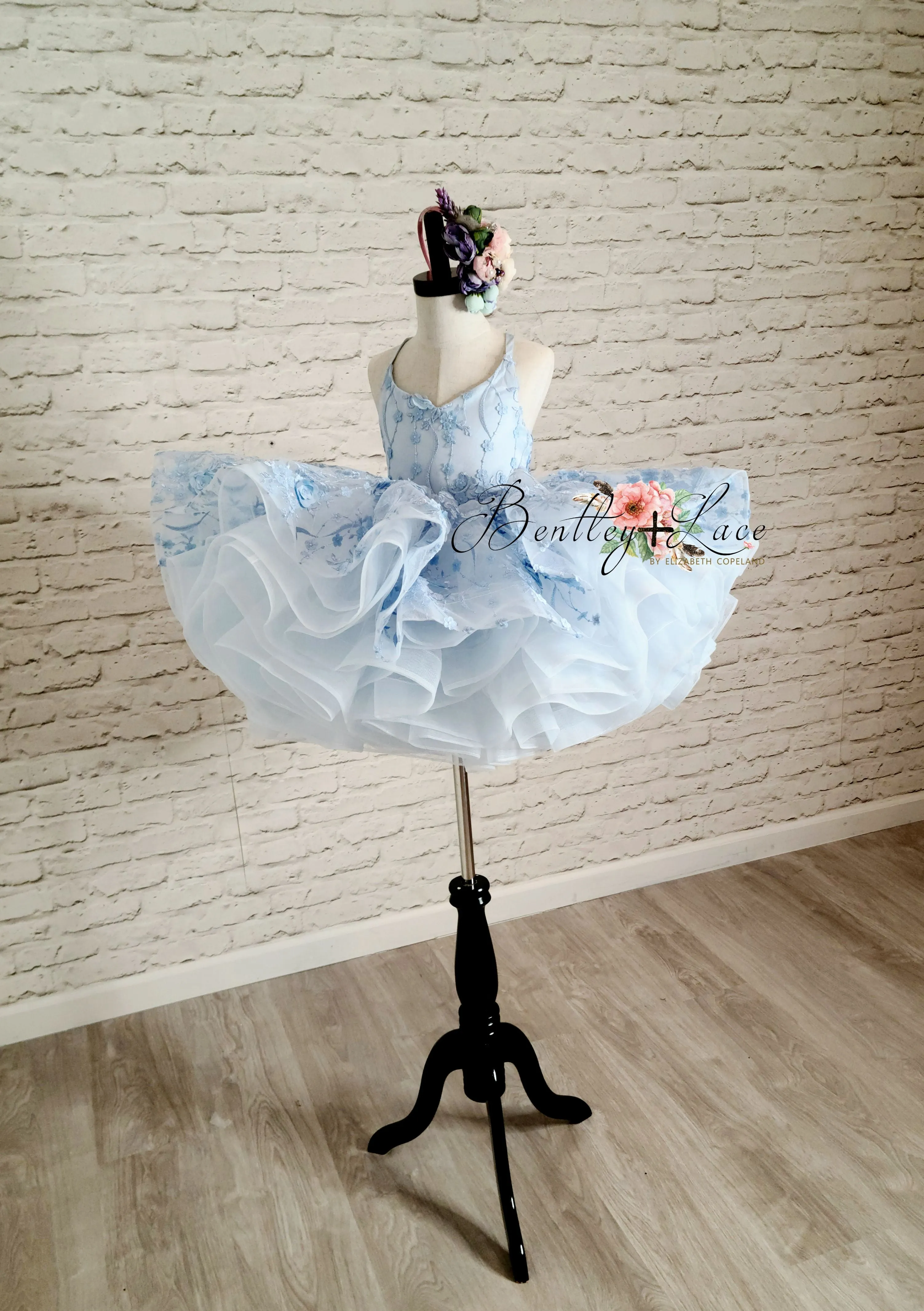 Heavenly-  Petal Length Gown ( 4 Year - Petite 5 Year)