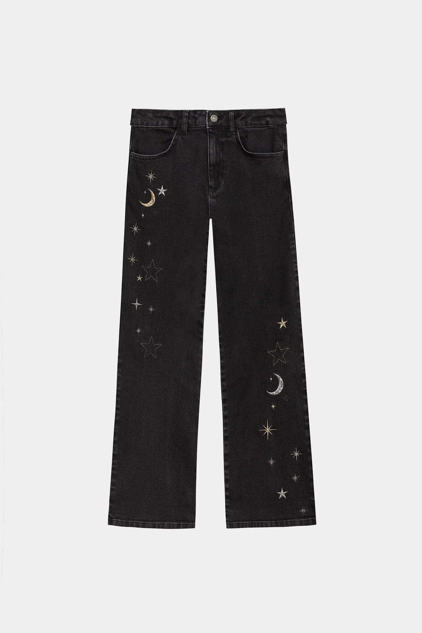 JEANS BORDADO ESTRELLAS