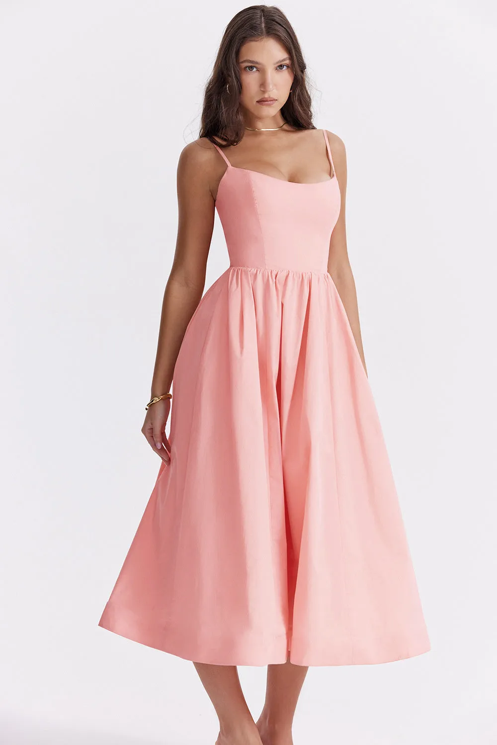 Joan A-line Loose Midi Dress