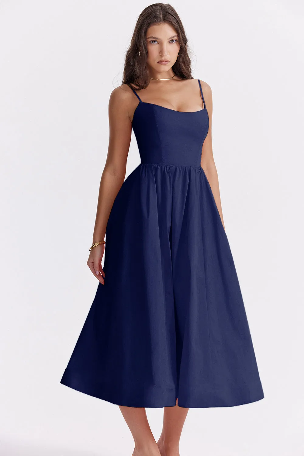 Joan A-line Loose Midi Dress