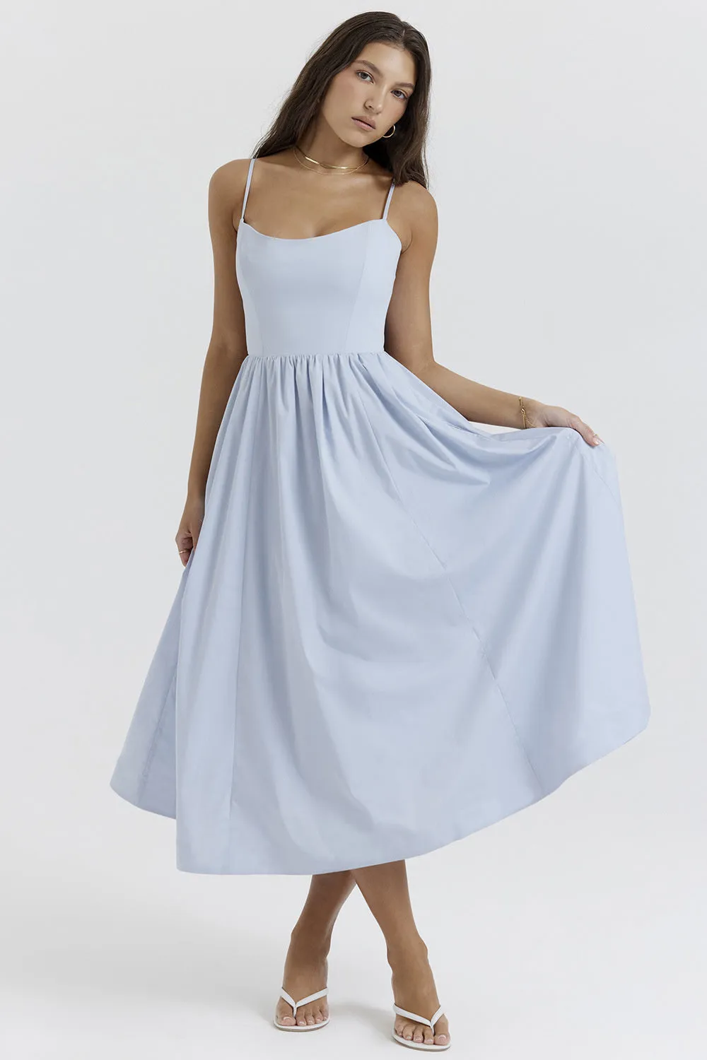Joan A-line Loose Midi Dress