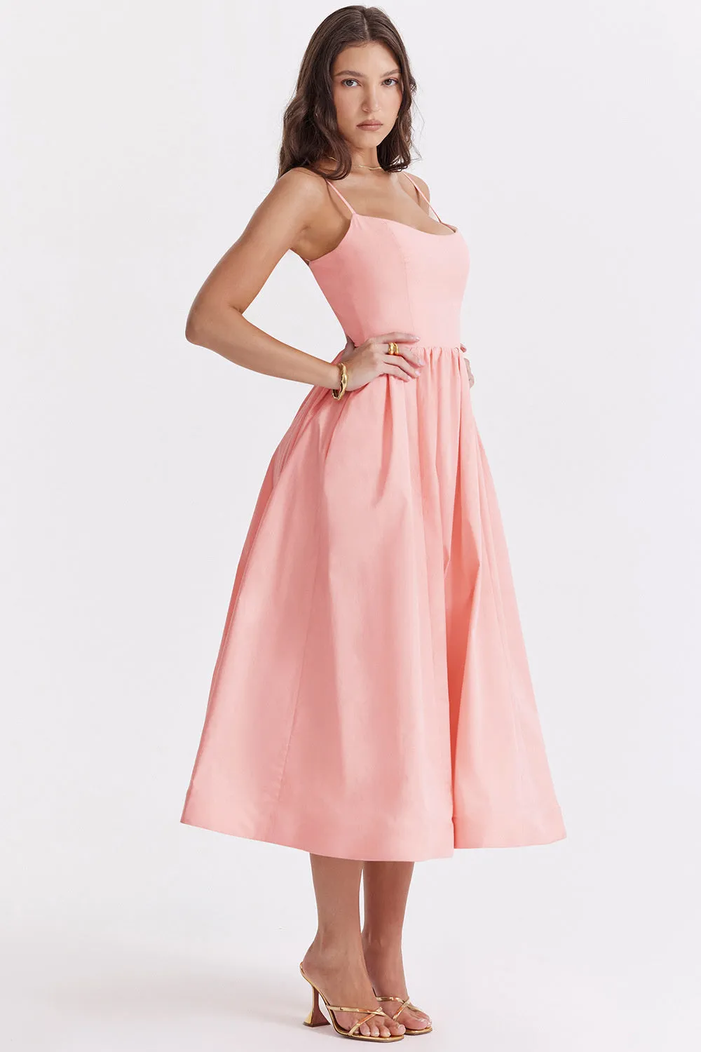 Joan A-line Loose Midi Dress