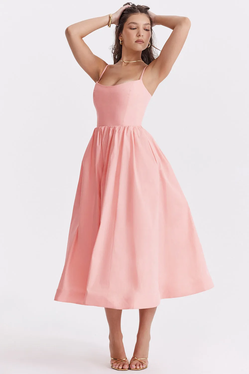 Joan A-line Loose Midi Dress