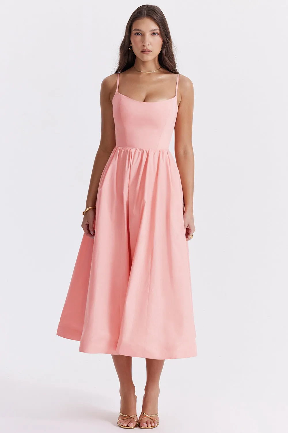 Joan A-line Loose Midi Dress