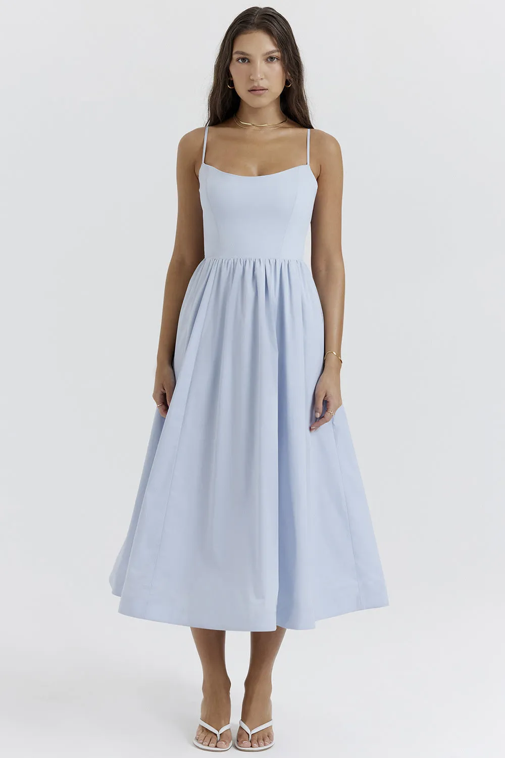 Joan A-line Loose Midi Dress