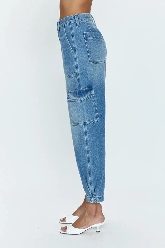 Josephine High Rise Cargo -Paradigm