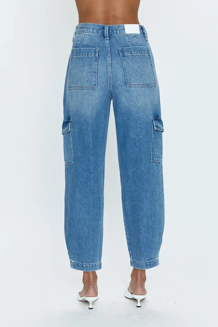 Josephine High Rise Cargo -Paradigm
