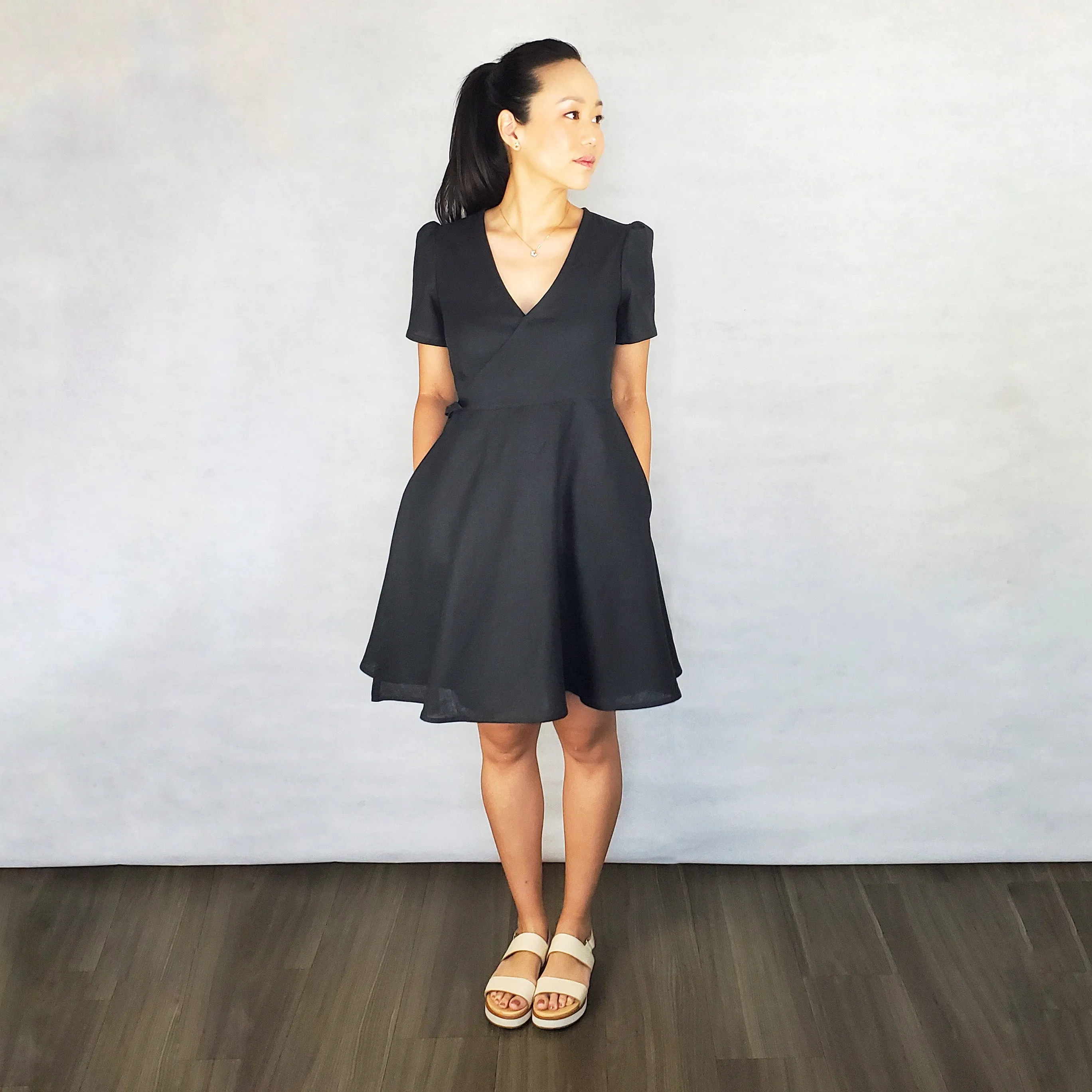 MAYA Wrap dress