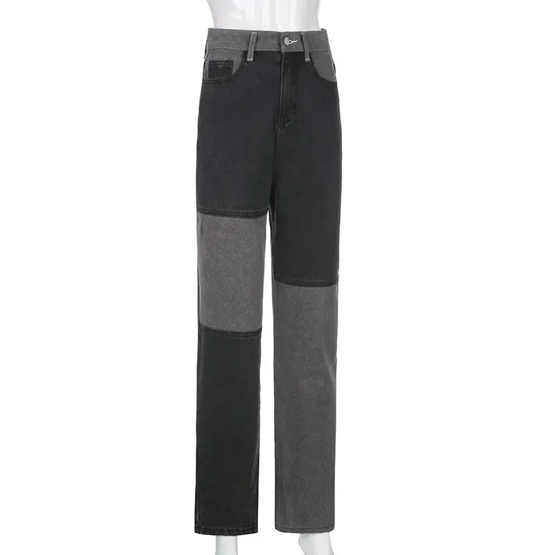 Megan Patchwork Jeans
