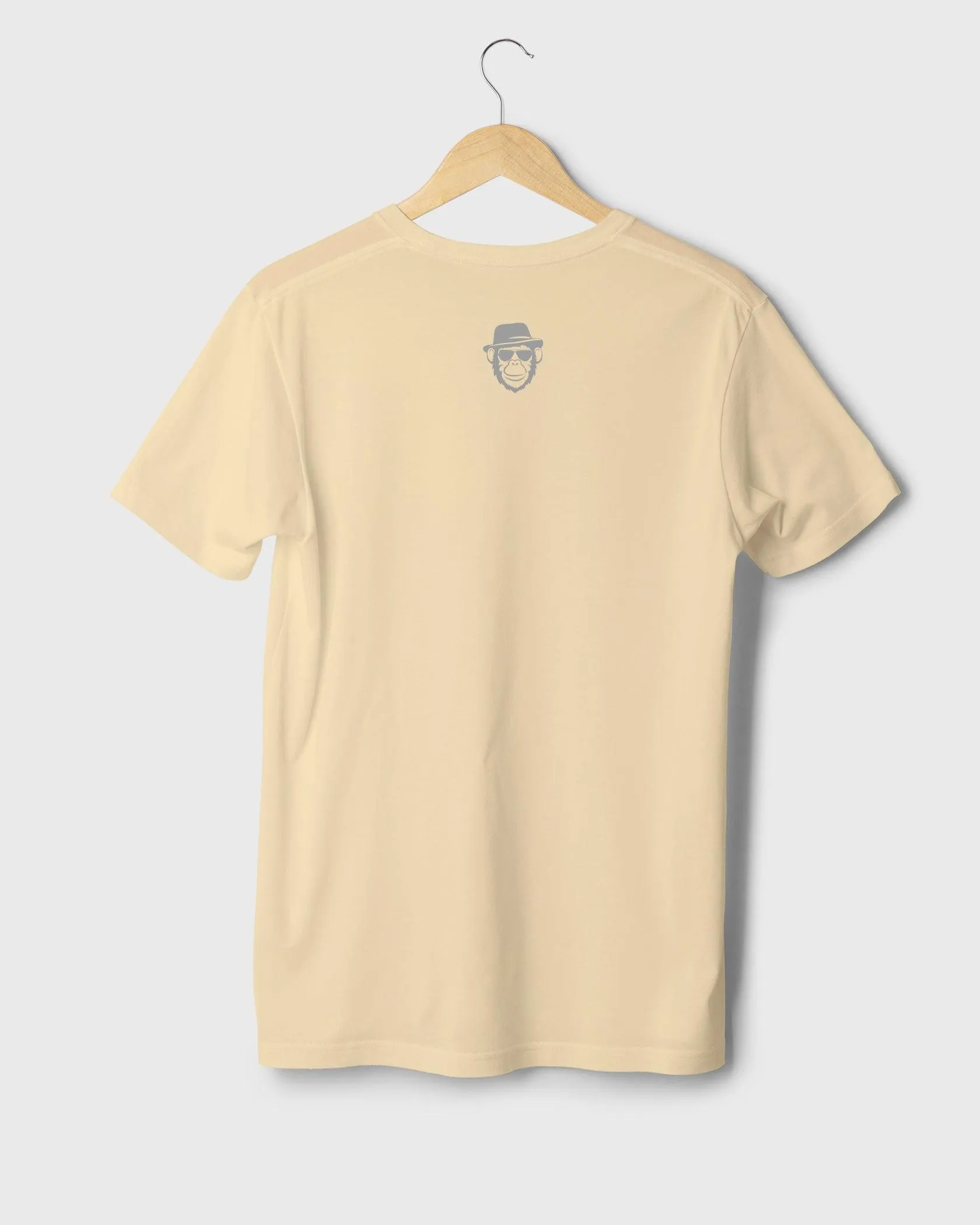 Mens Regular Tshirt Funky Logo Spoofs Tired